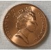 AUSTRALIA 1986 . TWO 2 CENTS COIN . FRILLED NECK LIZARD